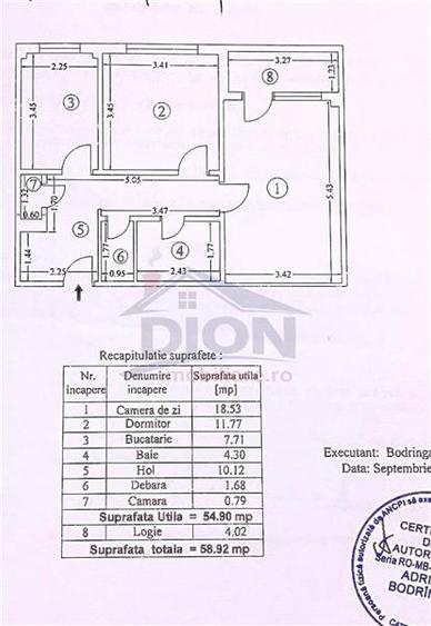APARTAMENT SUPERB 2 CAM, TINERETULUI