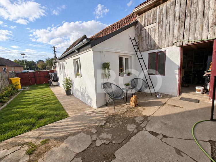 Casa de vanzare in Ocna Sibiului – liniste natura si gradina