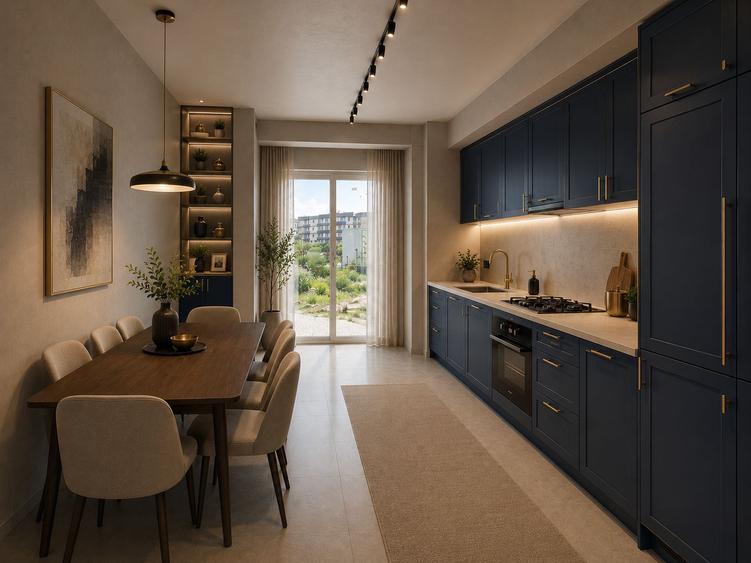 Apartament 3 camere cu grădină privată | Parter | 67 mp utili + 55 mp curte