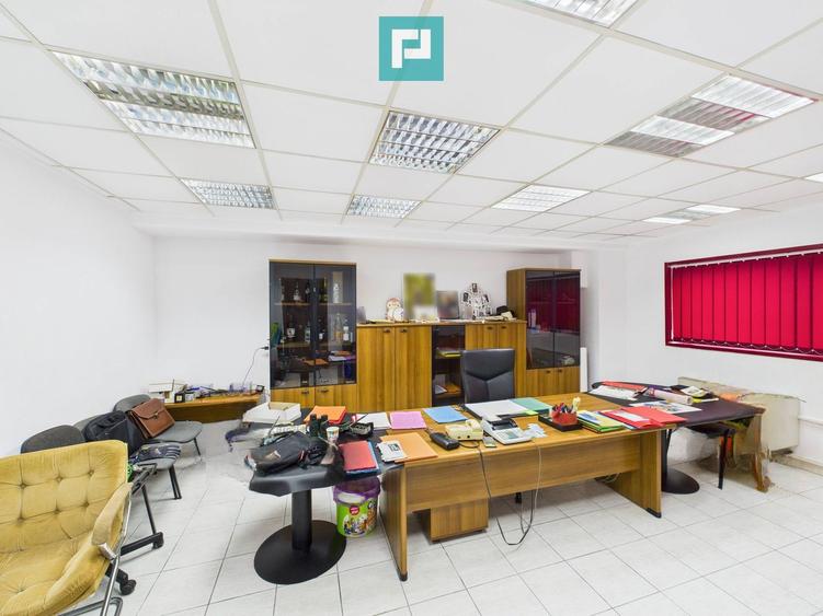 Hală de producție, cu birouri și teren, în Sebiș