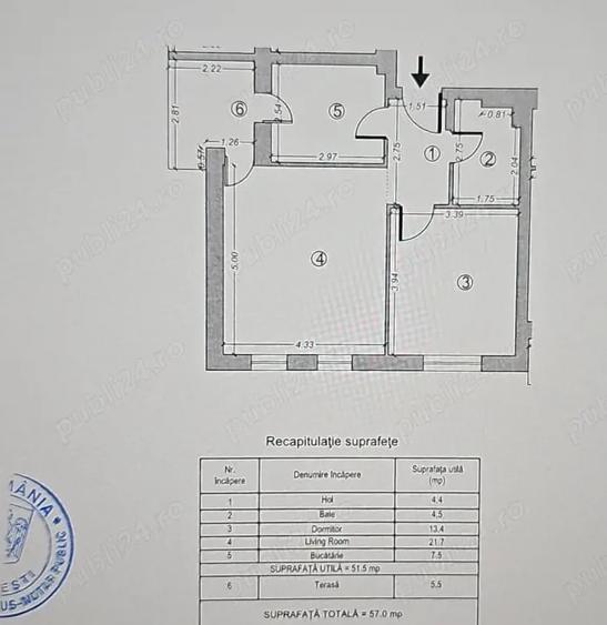2 camere H Pipera Lake