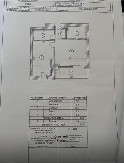 Proprietar, vind apartament elegant, vedere deosebit de frumoasa