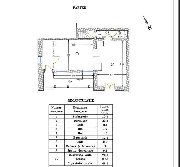 Apartament Baicului,  Pantelimon - centrala proprie - 18