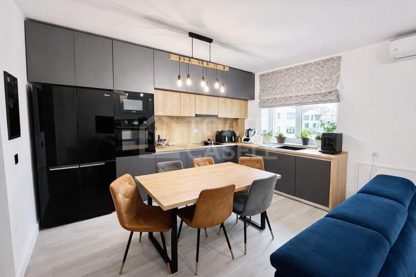 Apartament 3 camere, etajul 2, garaj, Beta Residence -Chinteni