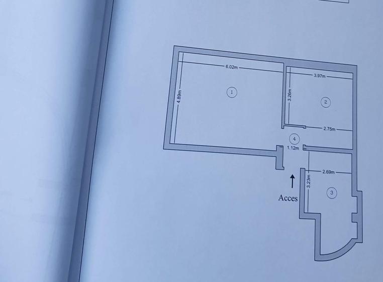 CHIRIE 75 mp -partial din spatiu comercial UNIRII- parter si subsol 59 mp