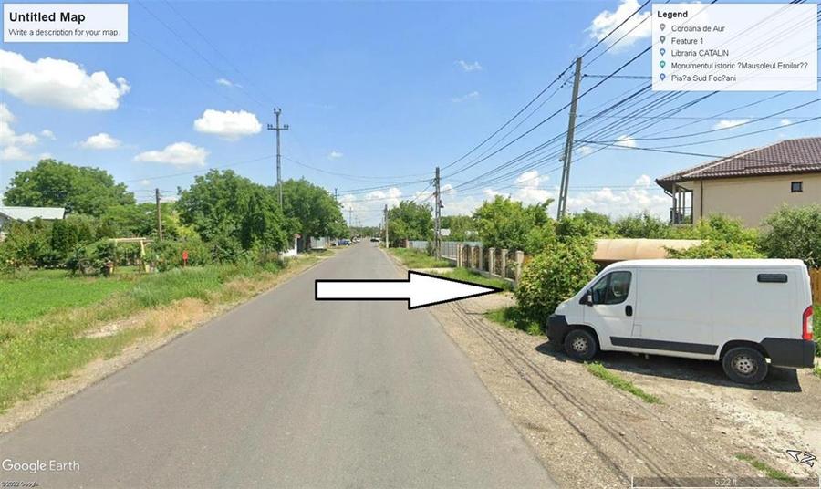 Teren intravilan in Golesti in suprafata de 731mp