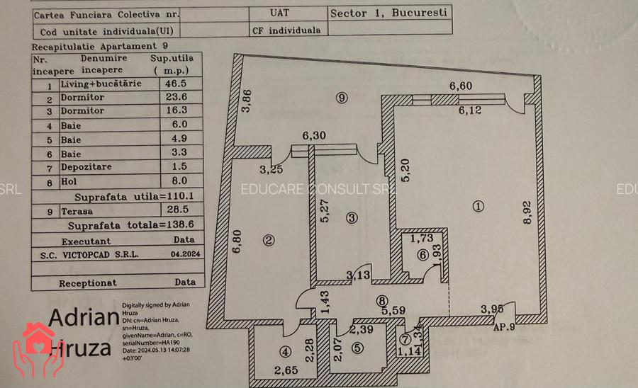 BANEASA (Enayati Family Hospital)-3 camere imobil luxury, mobilat, 2 parcari! - 24