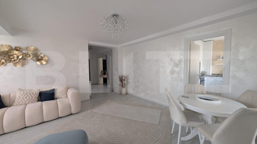 Apartament 3 camere, 66 mp, prima inchiriere, terasă 12 mp, zona Central
