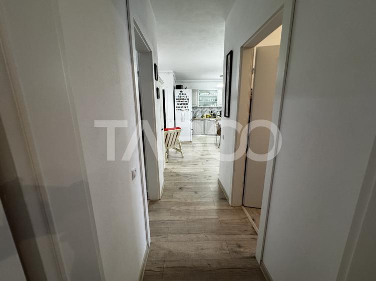 Apartament 3 camere 64 mp 2 bai 2 parcari gradina 63 mp boxa Sibiu