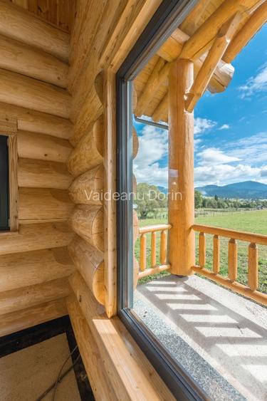 Casă din bușteni masivi | 129 mp | teren 2.520 mp | Vatra Dornei - 7