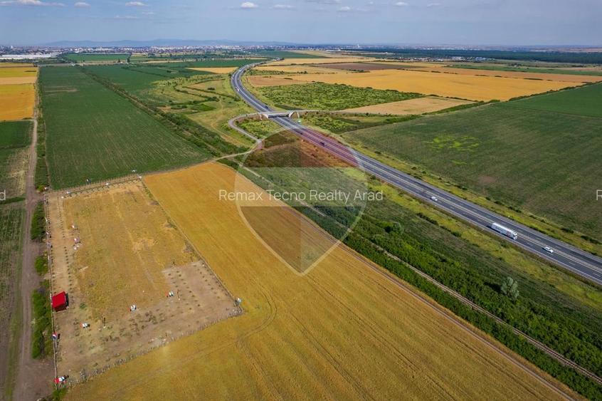 Teren 113,750mp Arad / Autostrada A1
