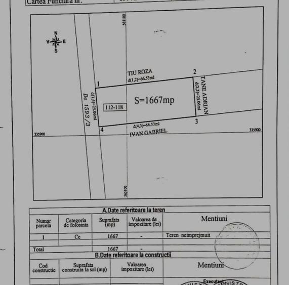 Vand teren in Theodor Pallady Sectorul 3 Bucuresti,