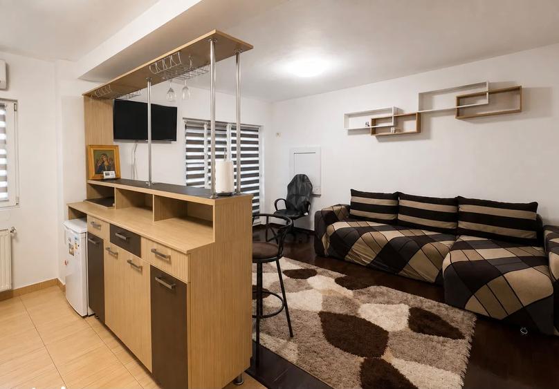 Garsonieră tip studio 38 mp | Militari Residence | Mobilată | Centrală proprie