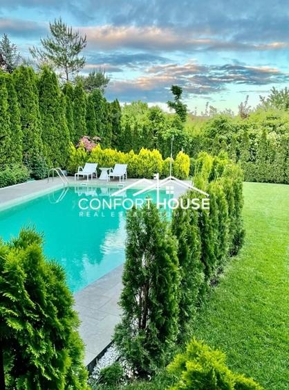 Vila cu arhitectura moderna, piscina, cartier rezidential, IANCU NICOLAE