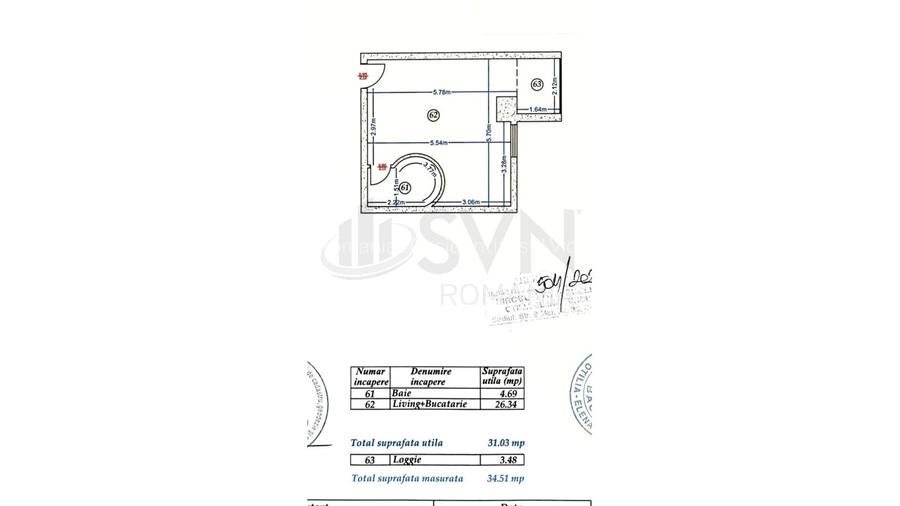 REA1029779 GARSONIERA UNIRII-PIATA ALBA IULIA - 6