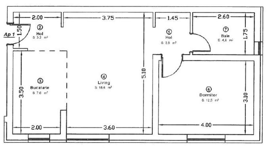 Apartament 2 camere | parcare inclusă | parter | Giroc