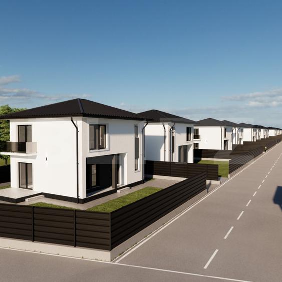 Casa moderna, materiale premium, 150 mp construiti, zona rezidentiala Scheia