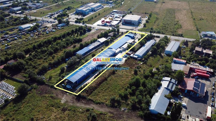 Vanzare 2 Hale 2515 mp + teren 6200 mp Magurele