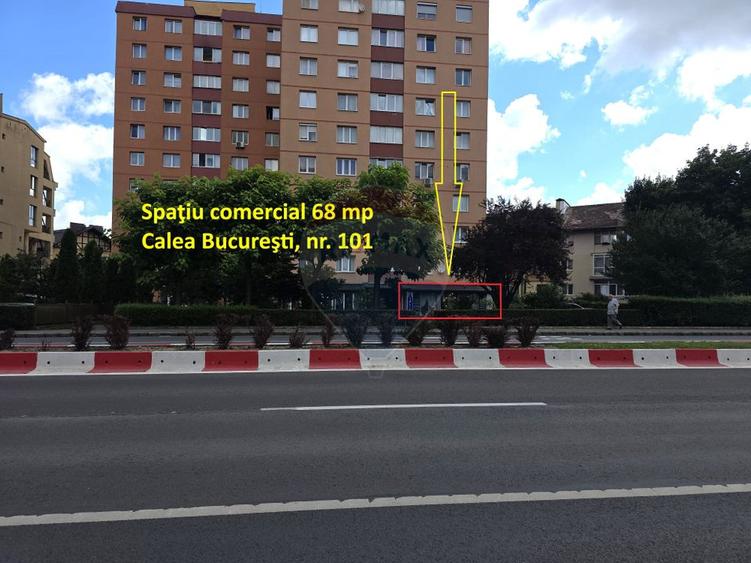 Spațiu comercial de închiriat – Calea București nr. 101, Brașov