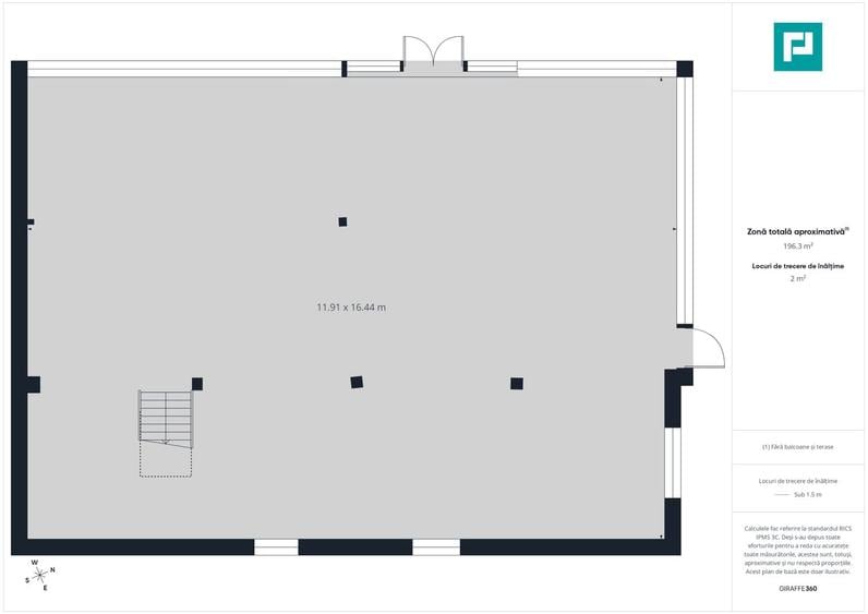 Spațiu comercial 200mp + 90mp mansarda - Cantemir