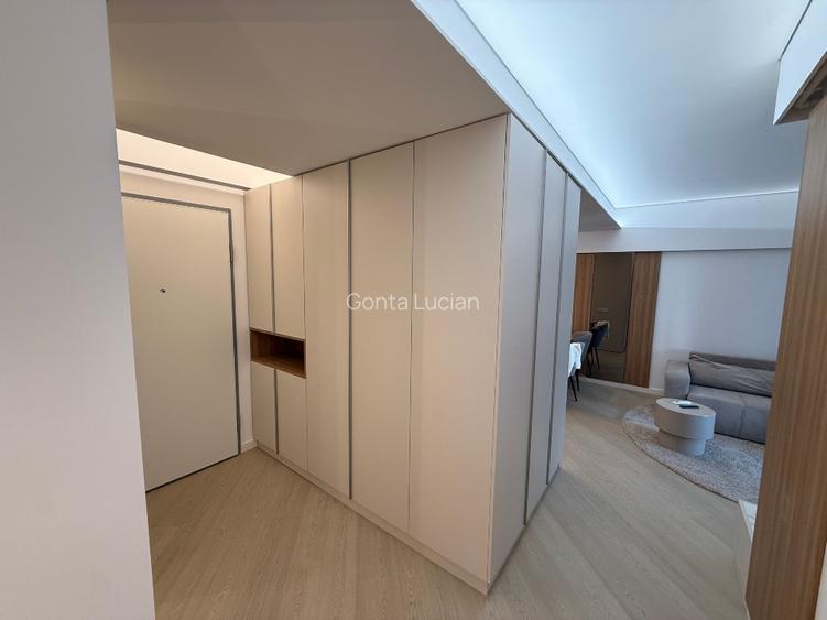 Cortina North, 3 camere LUX Pipera, mobilat & utilat premium, 2 băi, balcon - 13
