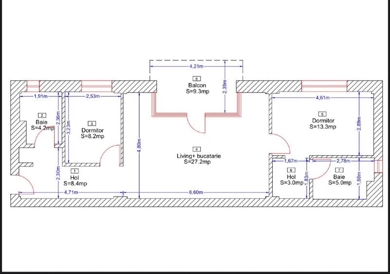 Apartament 3 camere, finisat si utilat, la intrare in Borhanci! - 13