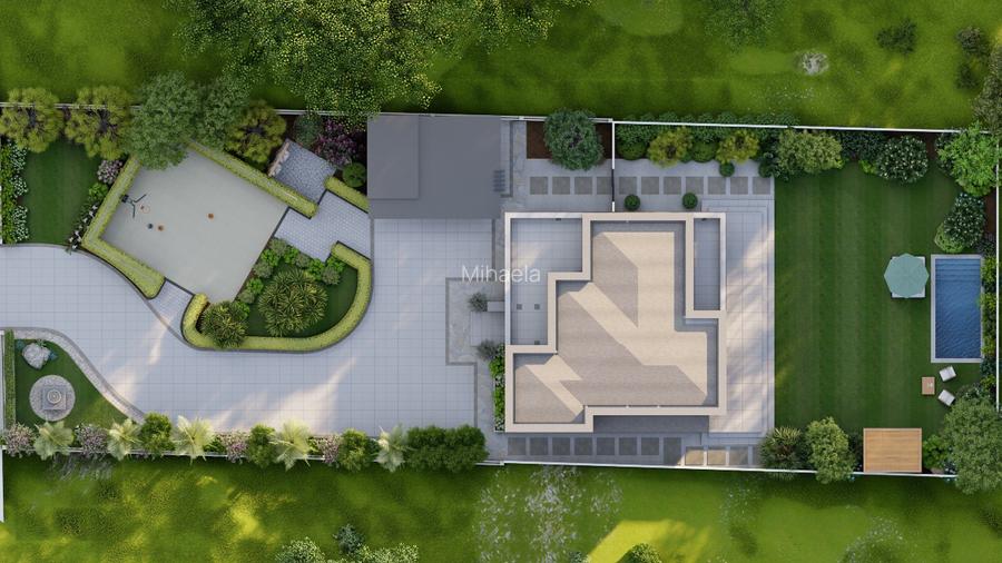 Teren Corbeanca 1118 mp, zona centrala, padure, strada privata - 9