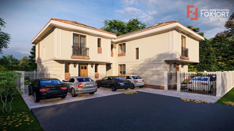 Proiect modern in stil mediteranean cu 4 camere - Giroc