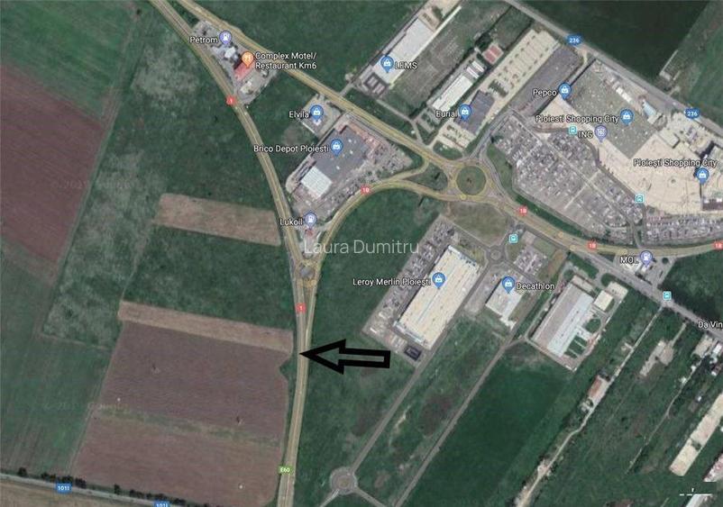 Teren extravilan zona Ploiești Shopping City (Oportunitate Investitie) - 2