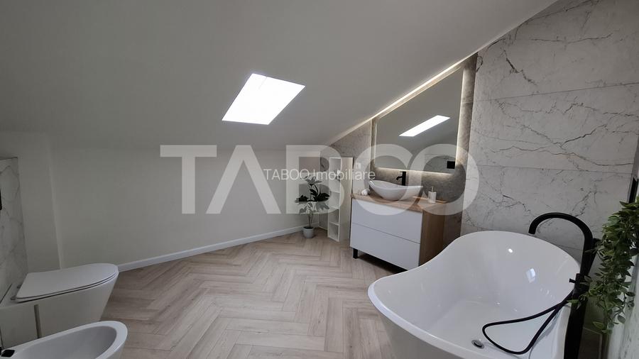 Penthouse lux ultrafinisat dotat si mobilat 2 nivele 131 mp si terasa - 18