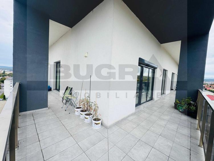 Penthouse modern de 94mp, terasa 38mp, 2 parcari, zona Oasului