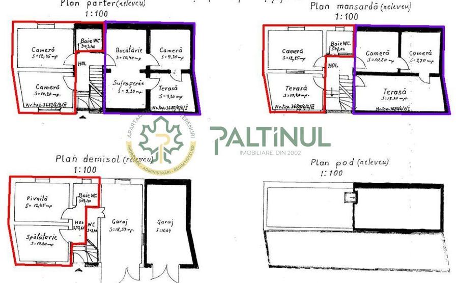 Casă de vânzare în centru,Sibiu– ideală pentru pensiune sau afacere