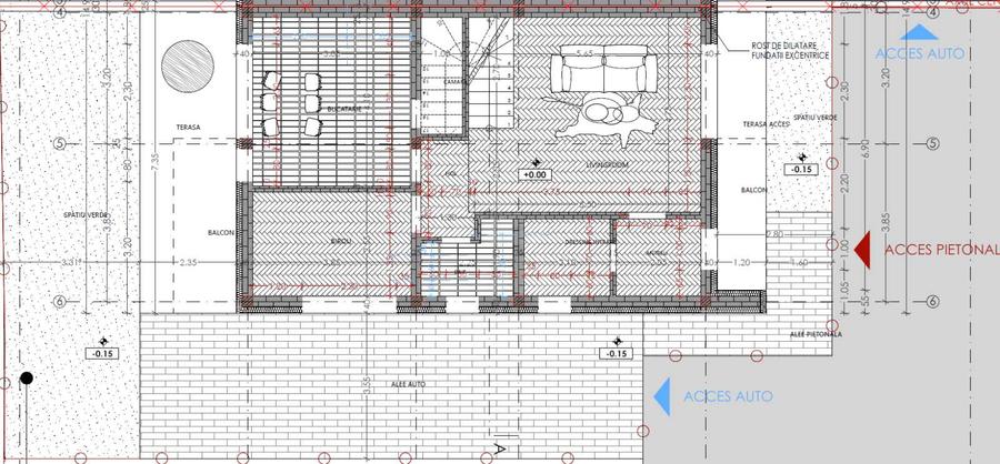Casa tip Duplex semifinisata zona Tineretului