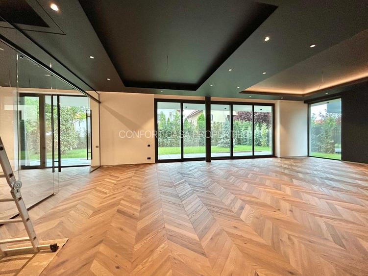 Pipera - Iancu Nicolae - Rezidential-  Vila moderna - teren 709 mp - garaj - LUX - 27