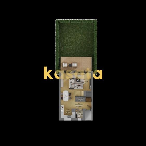 Vila Stefanestii de Jos I 4 camere I 101 utili I Duplex