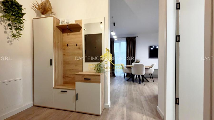 2 camere, ultrafinisat, modern, bloc nou, balcon, parcare, Floresti - 13