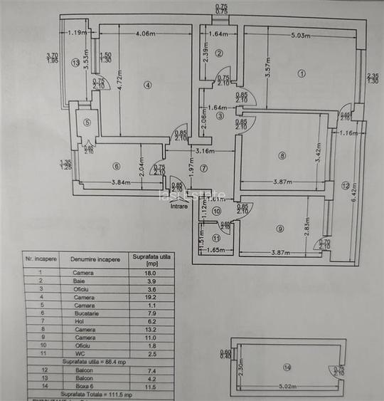 Oferta Rara - Copou - Parc - Apartament 4 camere cu garaj si boxa - 2