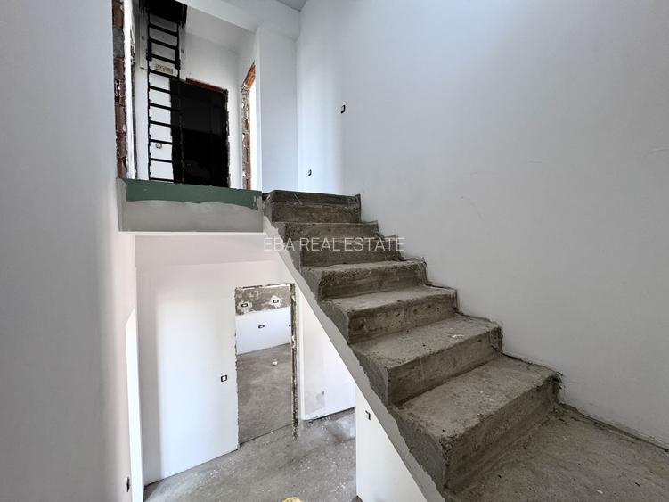 Duplex Domnești la alb | 4 camere| Încălzire Pardoseală | Teren 300mp | Cheie - 13