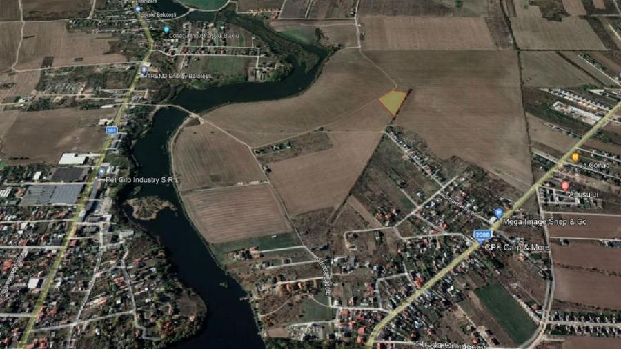 BALOTESTI Teren 10,000 MP Strada Lacului