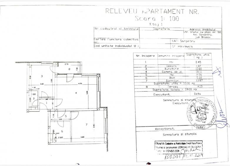 Apartament 2 camere | etajul 1 | Loc de parcare - 5