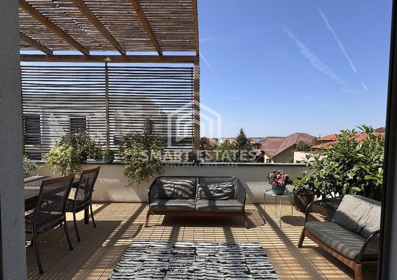 Penthouse de vanzar Pipera,  155mp, parcare inclusa