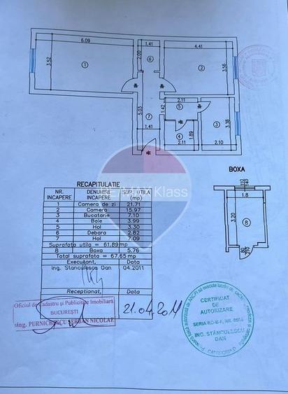 APARTAMENT IN BLOC RUSESC DECOMANDAT DE 2 CAMERE 62MP METROU ORIZONT - 11