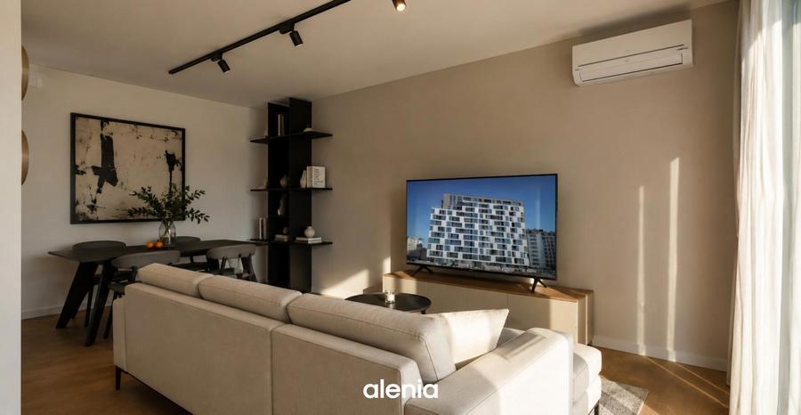 Apartament nou la Alenia, 2 camere, disponibil pentru inchiriere, nr. 87
