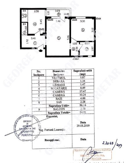Iancului - Apartament cu 2 camere transformat in 3