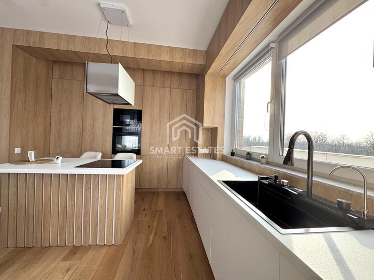 Penthouse - Duplex 4 camere de închiriat II 217 mp II 2 locuri parcare I Pipera