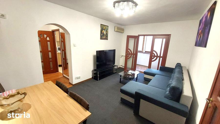 🚇 Închiriez Apartament cu 2 camere, 5 min metrou Titan, etaj 4, complet utilat