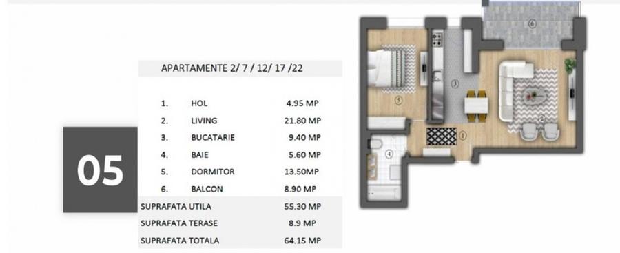 Apartament 2 camere | Metrou | Bloc 2026 | Zona Unirii