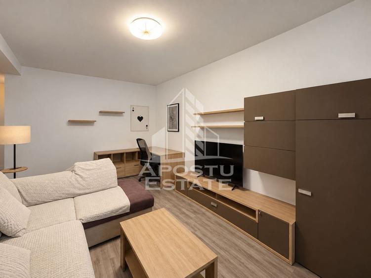 Apartament 2 camere de vanzare, loc de parcare in CF, mobilat, Giroc