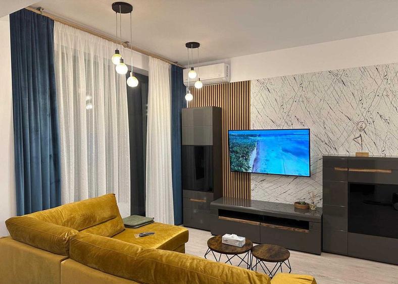 Apartament de 2 camere, 63 mp, parcare, balcon, Residence 5 Pipera Apartments