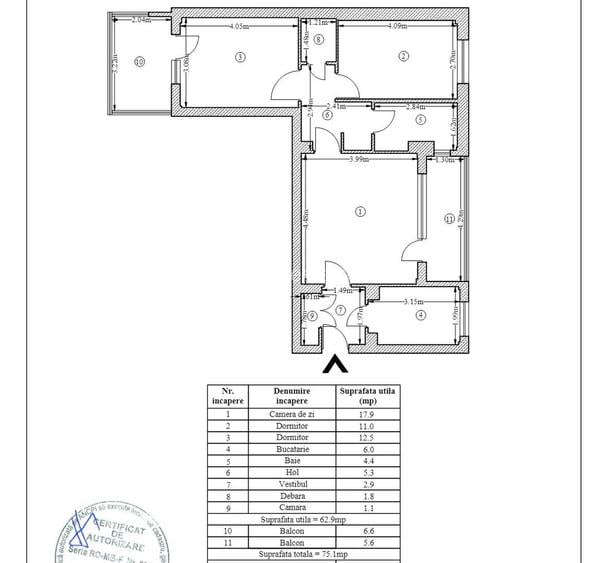 Apartament 3 camere Drumul Taberei, vizavi de Plaza Mall - 6